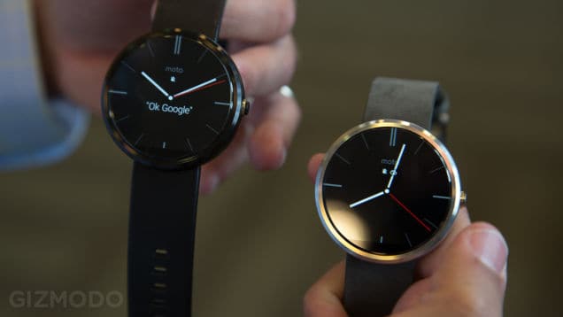 The Moto 360 is elegant and sports a truly premium design. 